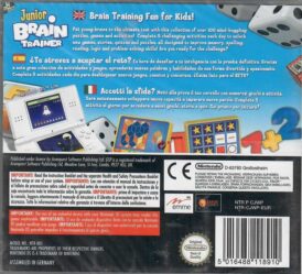 Alternative view of Junior Brain Trainer - Nintendo DS