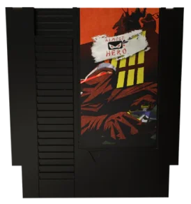 Alternative view of Almost Hero - SET - NTSC - NES