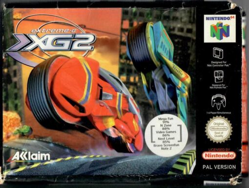 Extreme-G: XG2 - EUR - Begagnat N64 spel