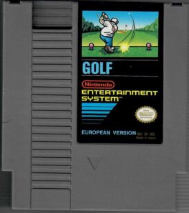 Golf - SCN - Med Box - Begagnat NES spel - Bild 3