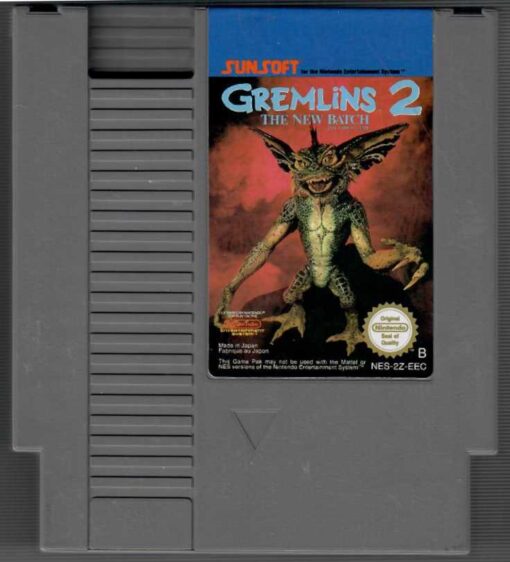 Gremlins 2: The New Batch - SCN - Begagnat spel till NES