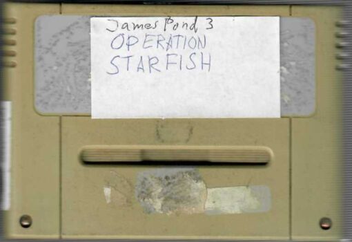 James Pond 3: Operation STARFi5H - EUR - Utan Etikett - Begagnat SNES spel