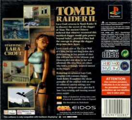 Alternative view of Tomb Raider II starring Lara Croft - Begagnat spel till Playstation 1