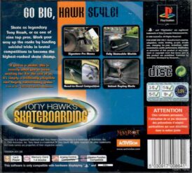 Alternative view of Tony Hawk's Skateboarding - Begagnat Playstation 1 spel