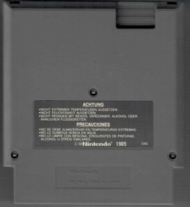 Alternative view of Track & Field II - DAS - Begagnat NES spel