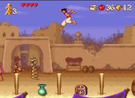 Disney's Aladdin - NOE - Begagnat SNES spel - Bild 3