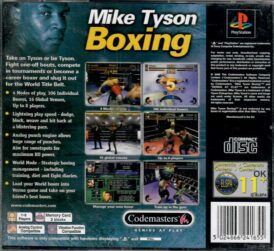 Alternative view of Mike Tyson Boxing - Begagnat Playstation 1 spel