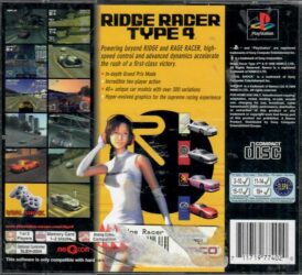 Alternative view of Ridge Racer Type 4 - Begagnat Playstation 1 spel