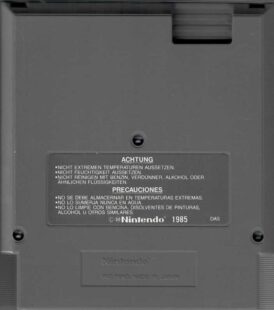 Alternative view of Super Mario Bros. - DAS - Begagnat NES spel