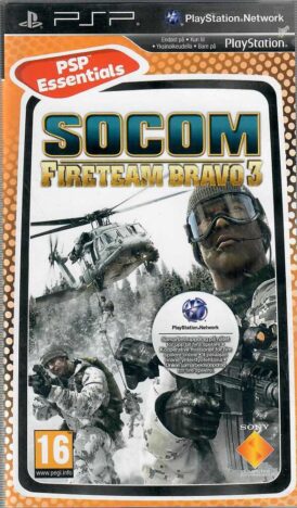 Socom: Fireteam Bravo 3 - Essentials - Nordisk - Begagnat PSP spel