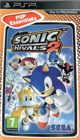 Sonic Rivals 2 - Essentials - Nordisk - Begagnat PSP spel