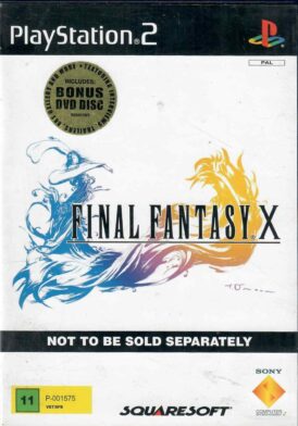 Final Fantasy X - Nordisk - Boundle - Begagnat Spel till Playstation 2