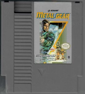 Metal Gear - SCN - Begagnat NES spel