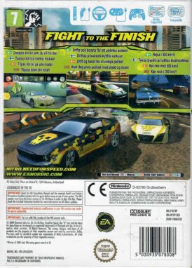 Alternative view of Need For Speed: Nitro - Nordisk - Begagnat Nintendo Wii spel