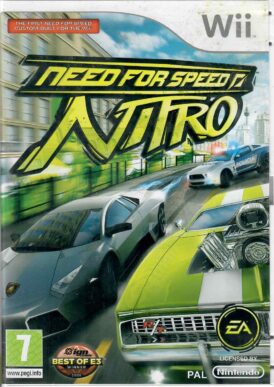 Need For Speed: Nitro - Nordisk - Begagnat Nintendo Wii spel