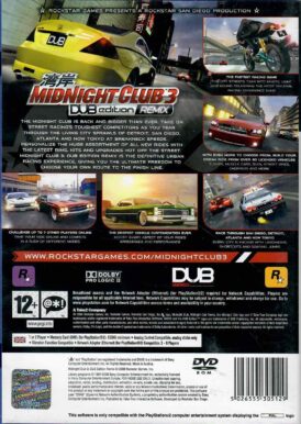 Alternative view of Midnight Club 3: Dub Edition - Remix - Begagnat Playstation 2 spel