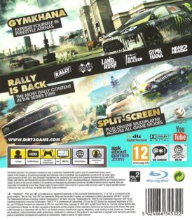 Alternative view of Dirt 3 - Begagnat spel till PS3