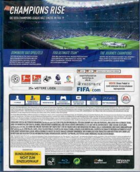Alternative view of FIFA 19 - Bundle - Tysk - Begagnat Playstation 4 spel