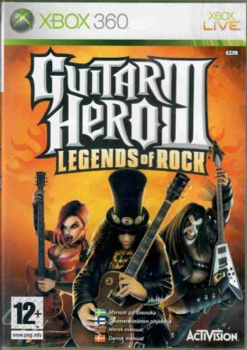 Guitar Hero III: Legends of Rock - Nordisk - Begagnat Xbox 360 spel