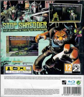 Alternative view of Teenage Mutant Ninja Turtles: Danger of the Ooze - Begagnat Playstation 3 spel
