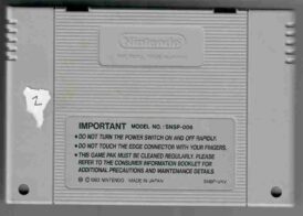 Alternative view of Super Soccer - UKV - Begagnat SNES spel