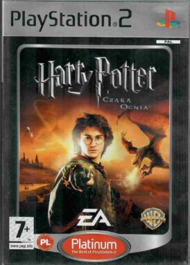 Harry Potter i Czara Ognia - Platinum - Polsk - Begagnat Spel till PS2