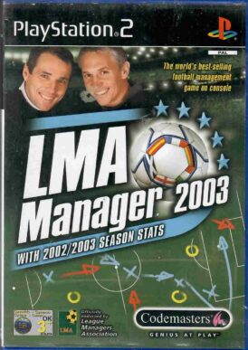 LMA Manager 2003 - Begagnat spel till PS2