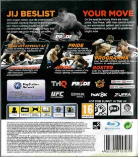Alternative view of UFC Undisputed 3 - Begagnat spel till PS3