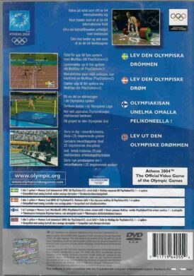 Alternative view of Athens 2004: The Olympic Games- Platinum - Nordisk - Begagnat Playstation 2 spel
