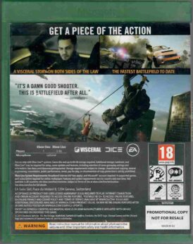 Alternative view of Battlefield: Hardline - Promotional Copy - Begagnat spel till Xbox One