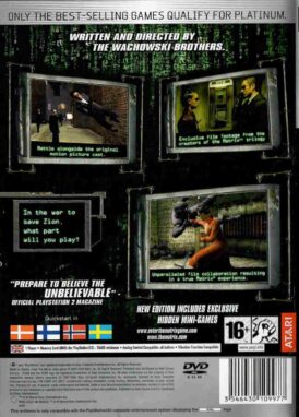 Alternative view of Enter the Matrix - Platinum - Nordisk - Begagnat Spel till PS2