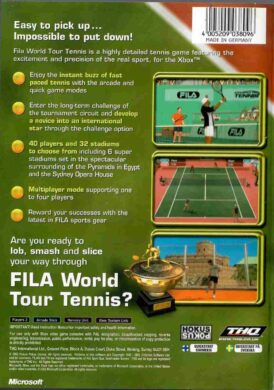 Alternative view of Fila World Tour Tennis - Begagnat Xbox spel