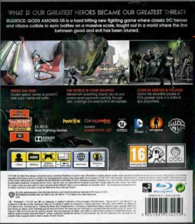 Alternative view of Injustice: Gods among us - Begagnat spel till PS3
