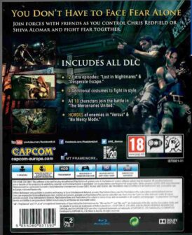 Alternative view of Resident Evil 5 - Begagnat spel till PS4
