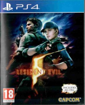 Resident Evil 5 - Begagnat spel till PS4