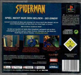 Alternative view of Spider-Man - Tysk - Begagnat spel till Playstation 1