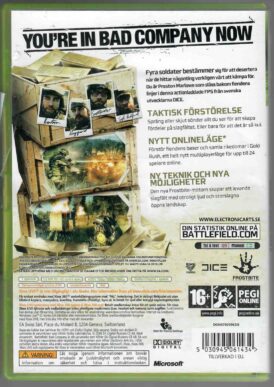 Alternative view of Battlefield: Bad Company - Svensk - Begagnat spel till Xbox 360