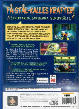 Alternative view of Disney's Stål-Kalle: Platyrhynchos Kineticus - Svensk - Begagnat PS2 spel