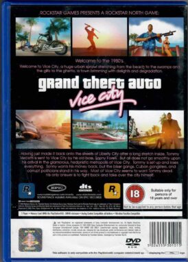 Alternative view of Grand Theft Auto: Vice City - Nordisk - Begagnat spel till Playstation 2