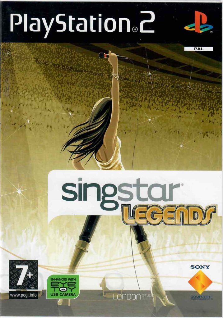 Singstar: Legends - Bundle - Nordisk - Begagnat spel till PS2