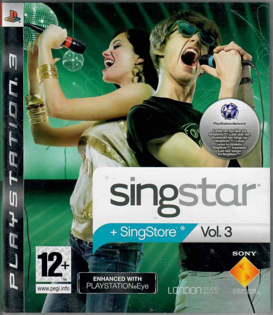 SingStar Vol. 3 - Nordisk - Begagnat PS3 spel