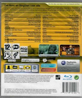 Alternative view of Singstar - Svenska Stjärnor - Begagnat Playstation 3-spel