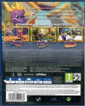 Alternative view of Spyro: Reignited Trilogy - Nordisk - Begagnat Playstation 4 spel