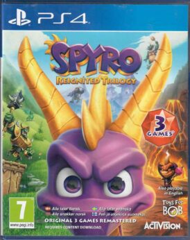 Spyro: Reignited Trilogy - Nordisk - Begagnat Playstation 4 spel