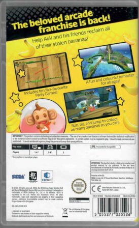 Alternative view of Super Monkey Ball: Banana Blitz HD - Begagnat Nintendo Switch spel