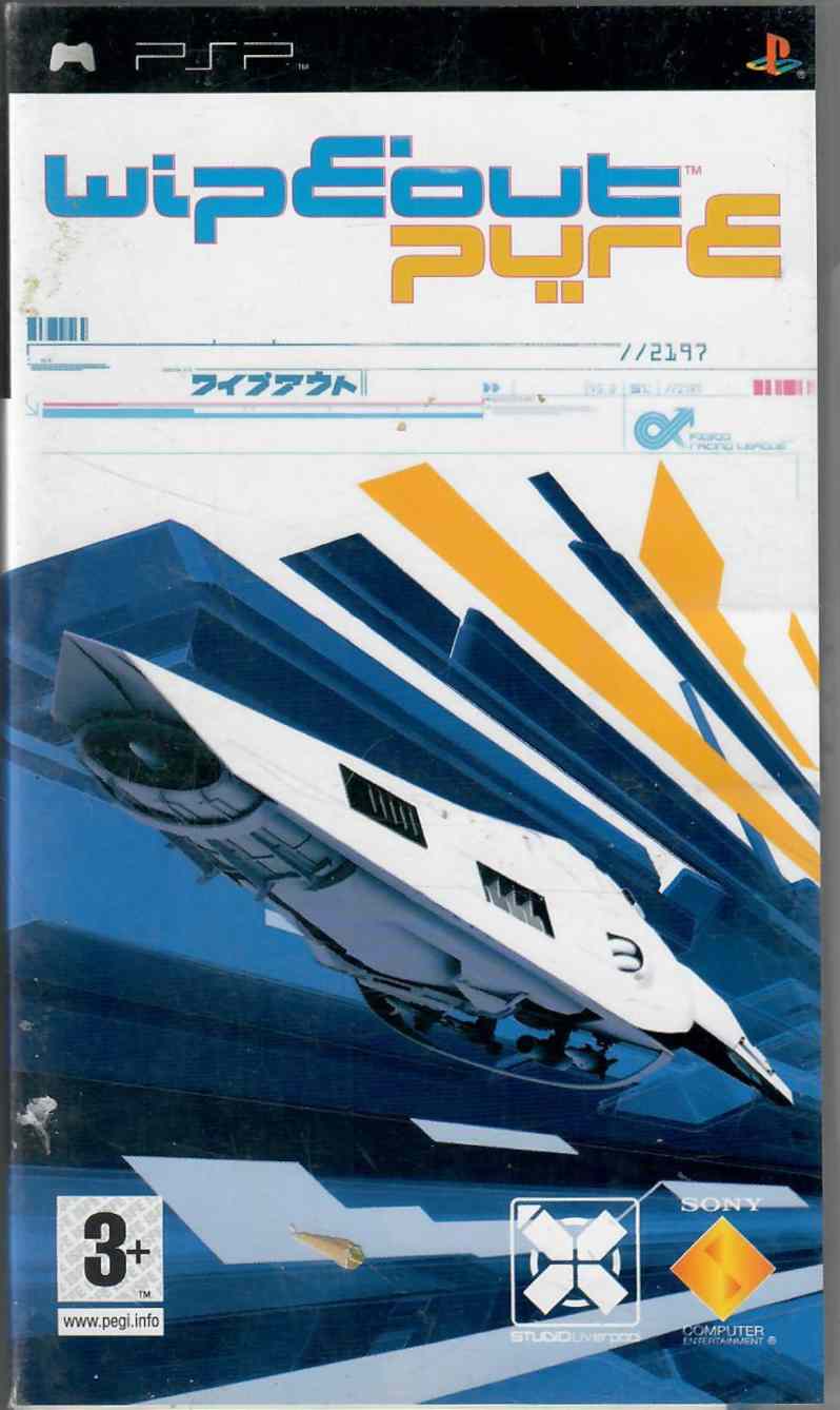 Wipeout Pure - Nordisk - Begagnat PSP spel